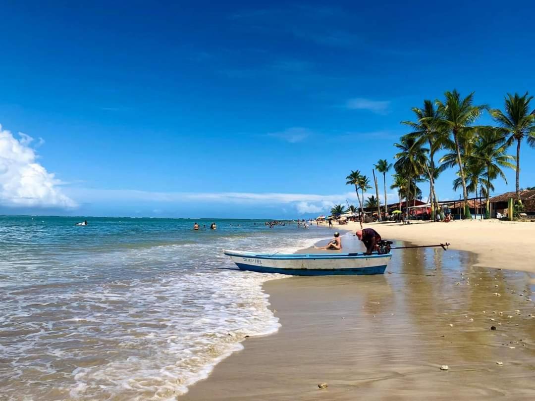 Apto Aconchegante Na Praia Coroa Vermelha Санта Крус Кабралия Екстериор снимка